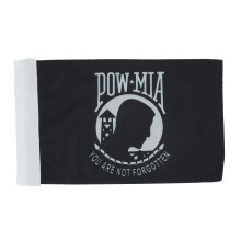 Hot Rides -moottoripy r lippu 6 x 9 tai 10 x 15 tuumaa (10""x15"" POW MIA)