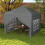 Outsunny Outsunny 3mx3m Pop Up Gazebo Party Tent Canopy Marquee with Storage Bag Grey 1