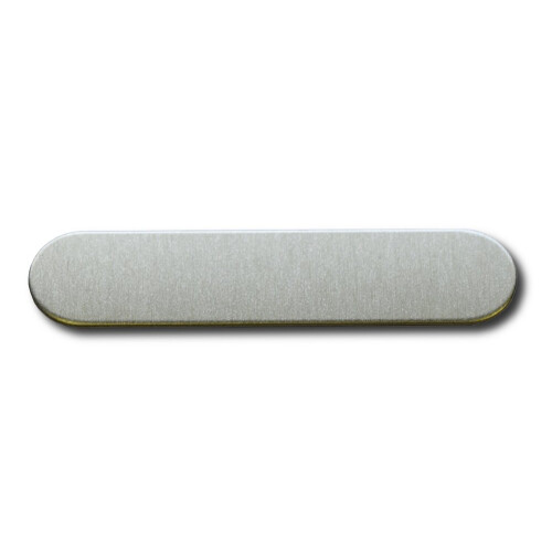 RMP Blanks de Estampagem, 1/2 x 2-1/4 Polegadas, Alumínio 0.032 Polegadas (20 Ga.) - Pacote com 50