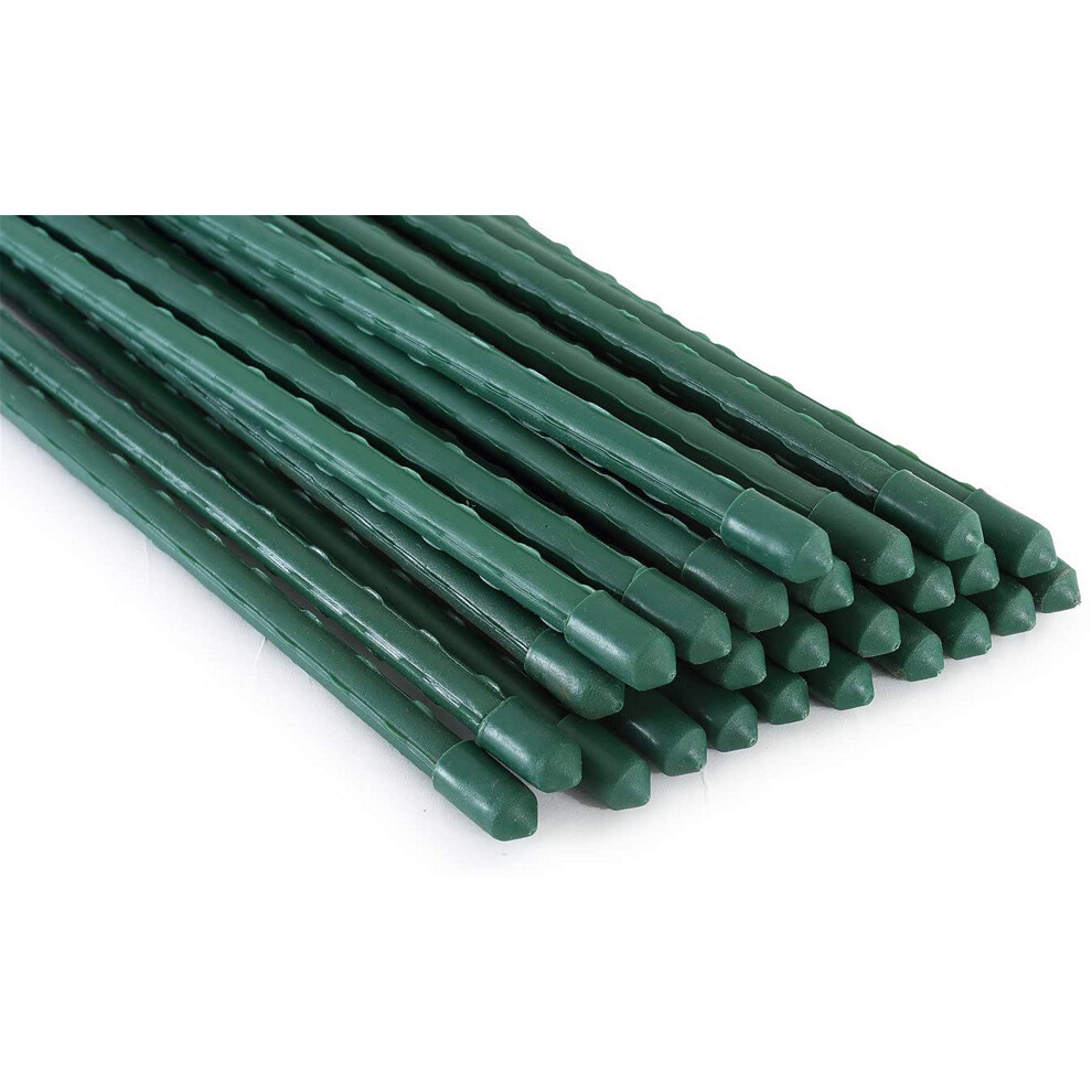 Piquets de jardin TINGYUAN 30 pouces Piquets en acier pour plantes Lot de 25