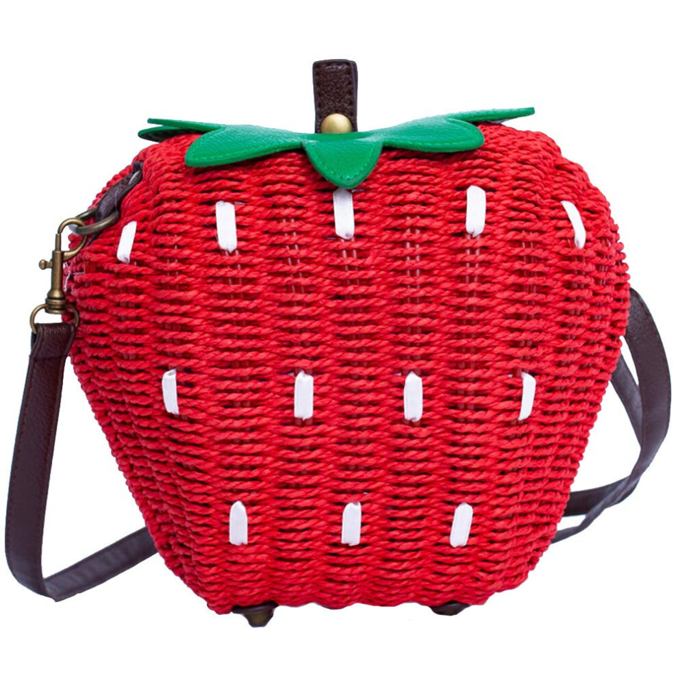 Sac     bandouli   re tiss        la fraise pour femme 123Arts Sac messager Beac