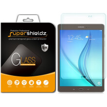 Supershieldz (2er-Pack) entworfen fr Samsung Galaxy Tab A 8.0 (2015) (nur Modell SM-T350), Displayschutzfolie aus gehrtetem Glas, kratzfest, blasen