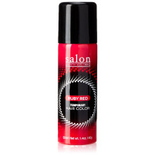 Salon na 5th Ave NYC Tymczasowa koloryzacja wlosσw Fun Shades Rubu Red