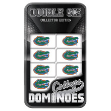 Masterpieces Game Day - NCAA Florida Gators - 28 Piece Team Logo Double Six Domino Set