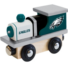 Masterpieces NFL Philadelphia Eagles Real Wood Toy Train 3 ikisille