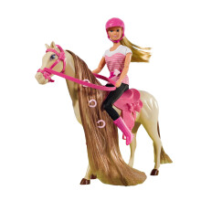Simba Toys - Steffi Love Ridningsturné med Häst och Docka, Från 3 år