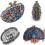 MOSSMON Πολυτελές Κρυστάλλινο Clutch Τσάντα Γάμου για Γυναίκες 5