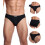 wirarpa Men's Underwear 4 Pack Modal Microfiber Briefs No Fly Covered 2