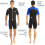 Cressi Cressi Lido Man 2mm, μαύρο/γκρι, 6/XXL 3