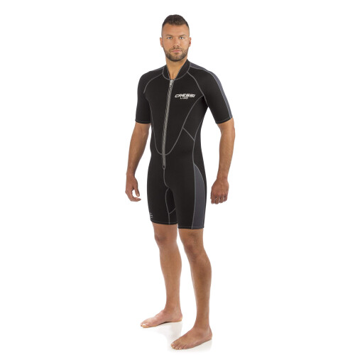 Cressi Cressi Lido Man 2mm, μαύρο/γκρι, 6/XXL
