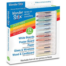 Pencil Grip 1590899 Wonder Stix44; Couleurs Assorties - Ensemble de 2424