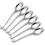 WEKTUNAA 6-Pack Μίνι Ανοξείδωτα Sporks, Σχολικά είδη για φαγητό, Flatware Set 5.9-Inch(S) 1