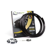 Alloygator Wheel Protectors K4 BLcKEXc Black 24 inch (4-Pack)