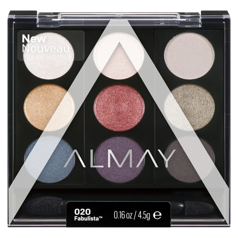 Almay Palette Pops Fabulista 0.16 oz eyeshadow palette Powder