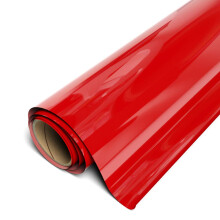 Groe Ersparnis: 12 Zoll (tatschliche Gre: 11,8 Zoll) x 10 Fu Rollengre EasyWeed Heat Transfer Vinyl HTV fr T-Shirts (ROT)