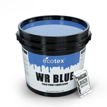 Ecotex WR Blue Screen Printing Emulsion (Gallon - 128 oz.) Diazo p?kr?vet fotoemulsion til serigrafi og tekstil - til serigrafi - Vandbaseret bl?