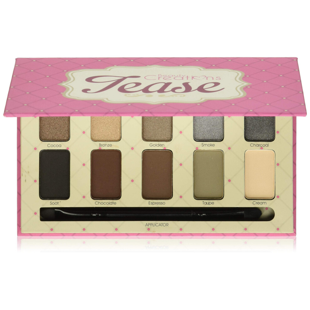 TEASE Eyeshadow Palette - Beauty Creations TEASE Tone Shadows with Brush Palette-image-OPC-PFY68YM-NEW