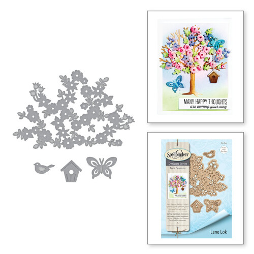 Spellbinders Shapeabilities Spring Canopy und Elements Etched Die Set 1