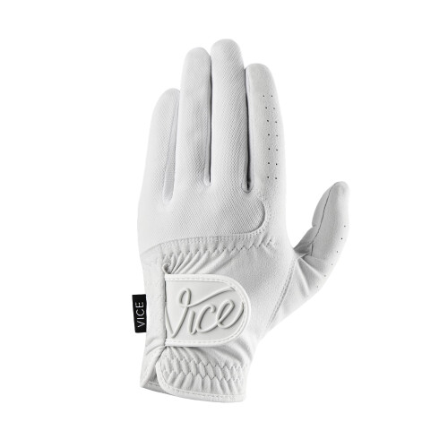 Vice Duro Golf Glove  White MediumLarge