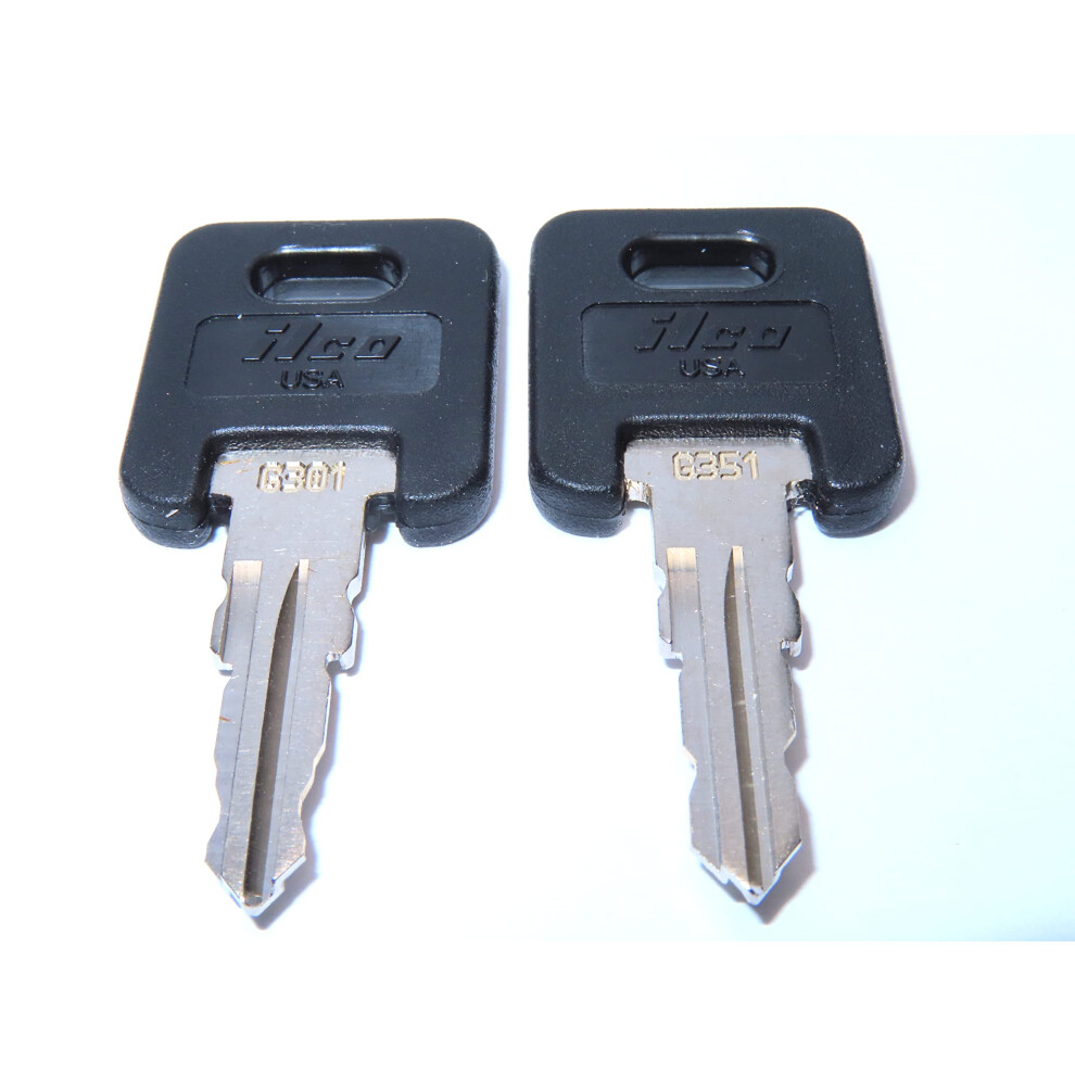 Global Link Rvs Motorhome Trailer Keys 2 Keys Cut To Key/Lock Number F 761856142992