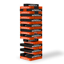 Wild Sports NFL Cincinnati Bengals Tafelbladstapelaars 3"" x 1"" x .5"", teamkleur