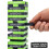Wild Sports NFL Πράσινοι Κόλποι Πακέτες Table Top Stackers 3" x 1" x .5", Χρώμα Ομάδας 2