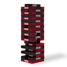 Wild Sports NFL San Francisco 49ers Tafelblad Stackers Spel 3 x 1 x .5