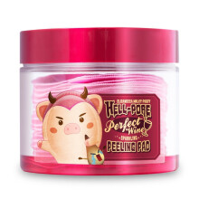 Elizavecca Exfoliant, Nettoyage, Pad de Peeling Mousse au Vin Hell-Pore