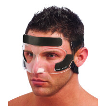 MUELLER Sports Medicine Face Guard  Nose Guard for Sports  Adjustable