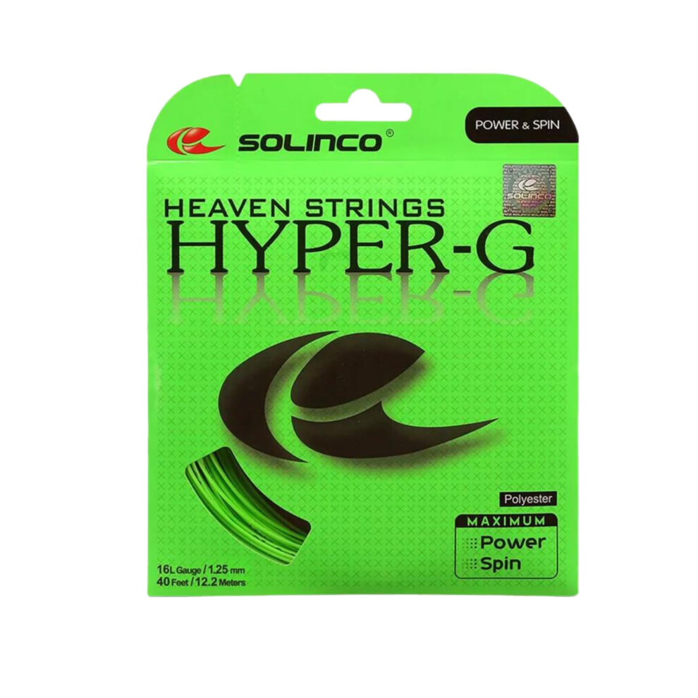 Cordage Soilnco Hyper-G Heaven High Spin Poly - Paquet de 40 pieds (20G)