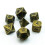Bescon Antik Brons Solid Metall Polyhedral D&D Tärningsset 7 Antik Koppar 1