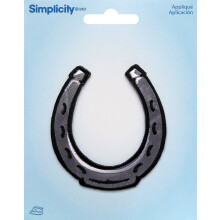 Na ehlovacia aplik cia Simplicity Podkovy 10,31 x 12,45 x 0,2 cm Viacfarebn