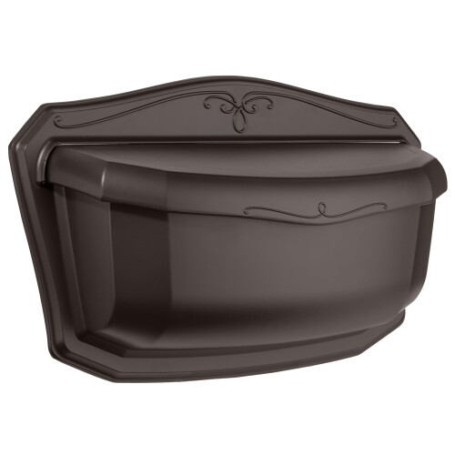ARCHITECTURAL MAILBOXES 2541RZ-10 Villa Wall Mount Mailbox  Large  Rub