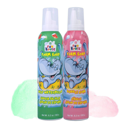 Jabón Espuma Niños Sandía y Chicle, Pack de 2