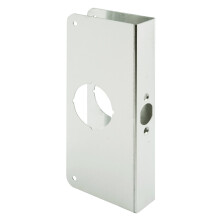 Prime-line MP9453 L?s og d?rforst?rker 1-3/4 in. X 2-3/4 in. Rustfrit st?l Naturlig finish (enkelt pakke)