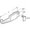 Prime-line MP6090 Bruserd?rbundguide 2 in. N? Nylon Construction Bottom Mount (2 Pack) 2