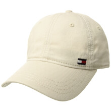 Tommy Hilfiger Herr Dad Hat Billy Corner Flag Cap, Stone, O/S