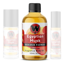 Wagsmarket Ulei de mosc egiptean Alege?i de la rulare la 1 oz - 4oz sticla de sticla (sticla de sticla de 4 oz)