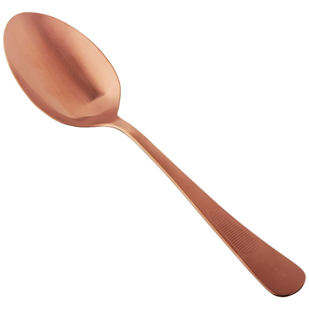 Mercer Culinary 18-8 Stal Nierdzewna Lyzka 9-Calowa Rzowe Zloto-image
