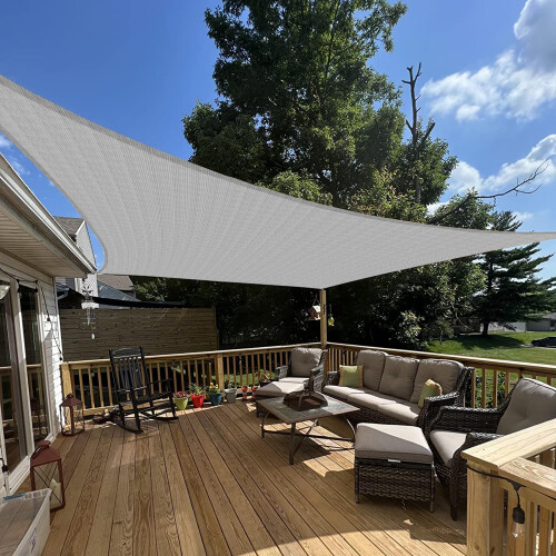 Schaduwdoek Netto 2,5x5m 3,5x7m 5x8m Sunblock 70% UV Bruin Zonnescherm Netting Tuin Mesh Schaduw Tarp Voor Outdoor Garden Patio Yard Party (Maat : 2x8m/6.5x26ft