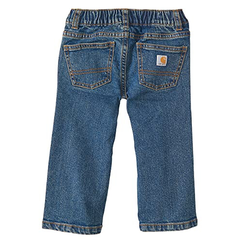 Carhartt Carhartt Μωρά Αγόρια Jeans Bootcut 5-Τσέπης, Μεσαίο Ξέπλυμα, 6 Μηνών 2
