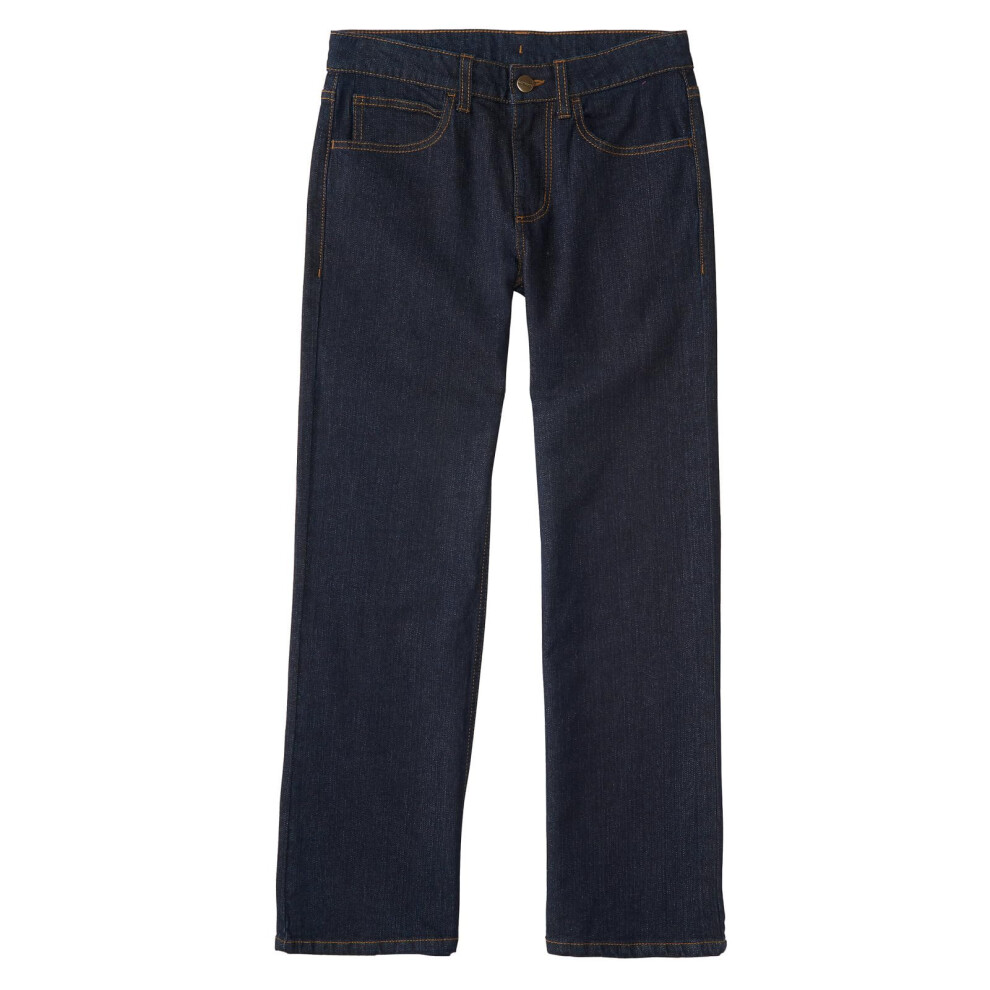 Carhartt Boys' Big Denim Pant  Dark Blue  16