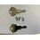 Sentry Safe Keys CUT To Codes 3A2 3B2 3C2 3D2 3E2 3F2 3G2 3H2 3J2 3K2 1