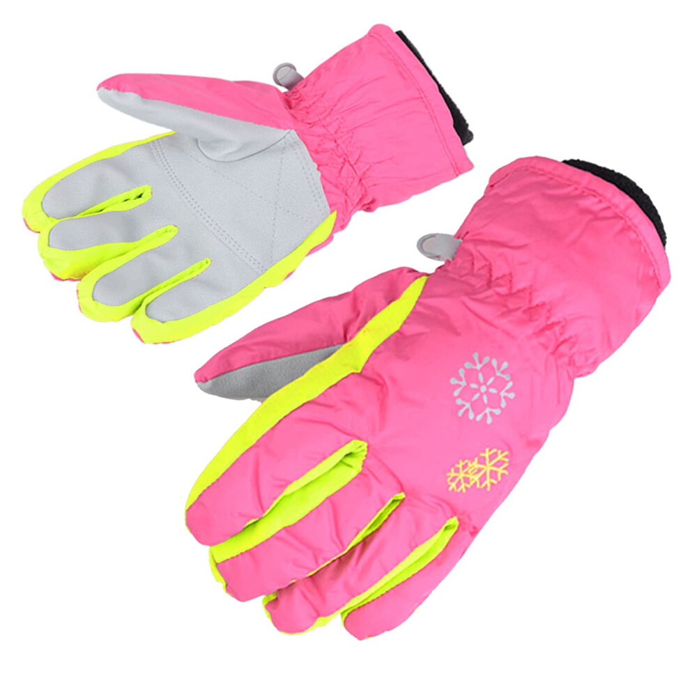 AMYIPO Kids Winter Snow Ski Gloves Children Snowboard Gloves for Boys