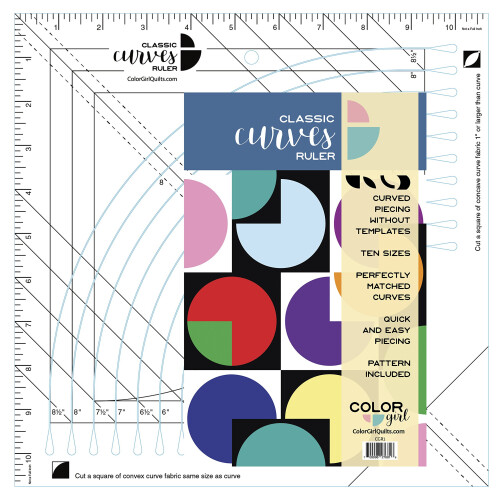 Color Girl Quilts Κλασικός Ρούλερ Καμπυλών