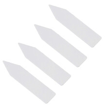 (As show, One size) 100 Pcs Reusable Pvc Plant Tag Label Tree Fruit Sign Sorting Tool