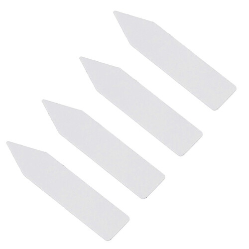 (As show, One size) 100 Pcs Reusable Pvc Plant Tag Label Tree Fruit Sign Sorting Tool