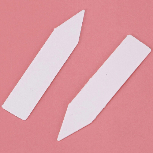 (As show, One size) 100 Pcs Reusable Pvc Plant Tag Label Tree Fruit Sign Sorting Tool 2