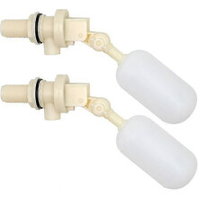 (As show, One size) Float Valve For Stainless Steel Automatic Waterer Bowl Horse Cattle Goat Sheep Pig Dog Water Trough Farm Supplies Livestocktool 2 Pieces