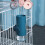 (As show, One size) Hanging Cage Automatic Pet Feeder 1pc Blue 3